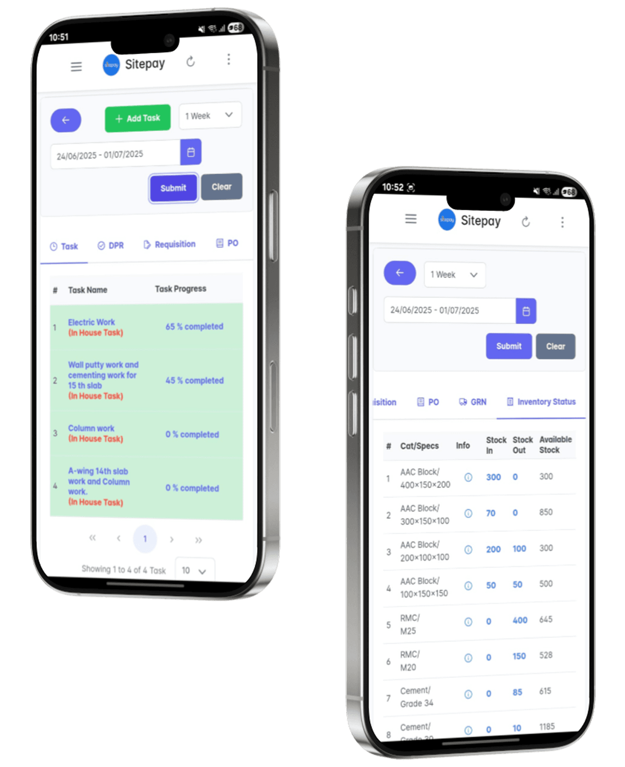 Mobile UI Preview